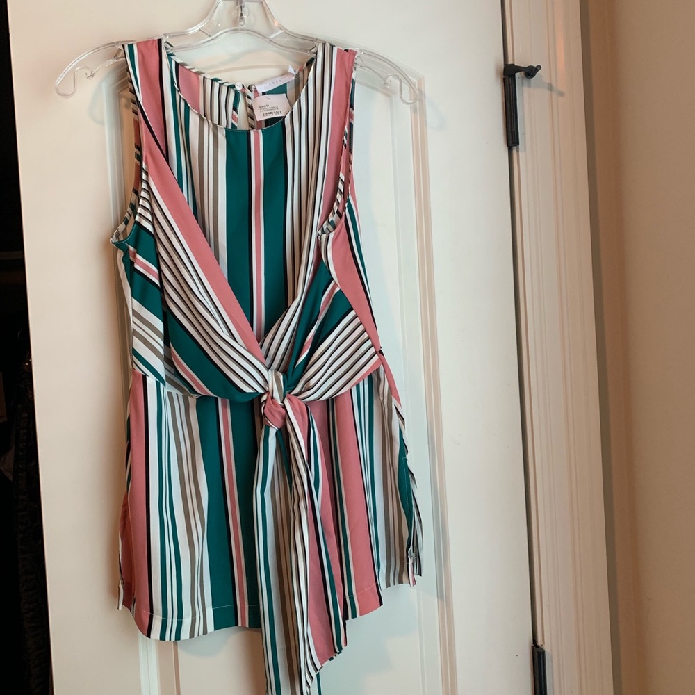 Dressy Top w/ Tie